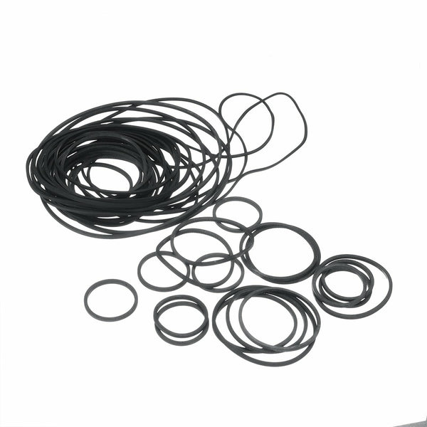 300Pcs Universal 30-80mm Mix Cassette Tape Machine Square Belt Assorted Kit AU