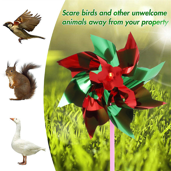 Plastic Windmill Pinwheel Wind Spinner Kids Toy Lawn Garden Party Decor