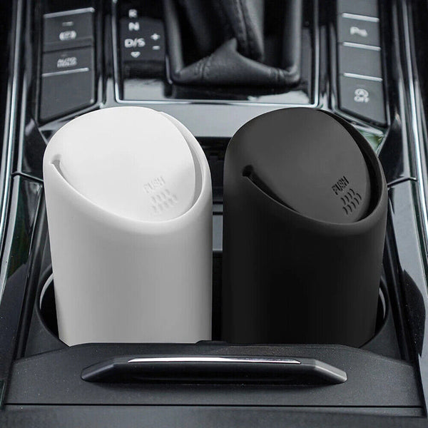 Auto Car Trash Garbage Dust Bin Storage Can Box Container Mini Waste Holder