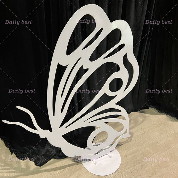 120cm Metal Butterfly Backdrop Stands Heavy Duty Party Props Decoration Wedding
