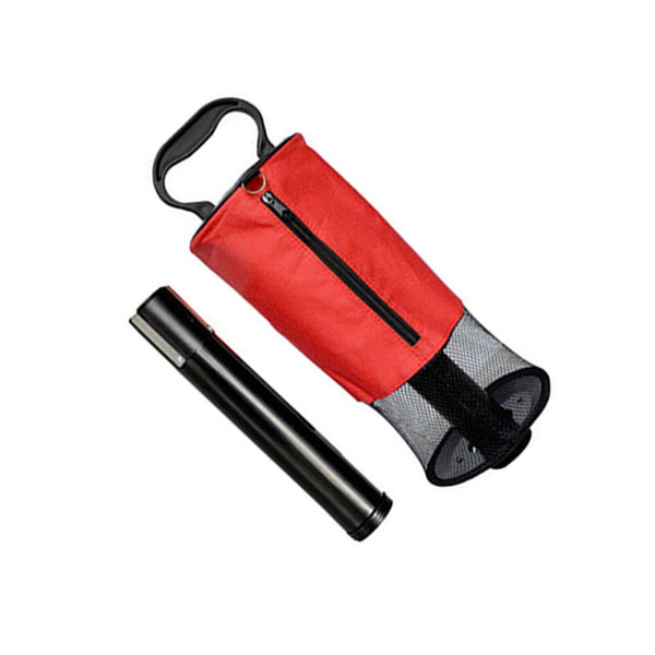 Golf Ball Bag Practice Golf Ball Bag Holder Pick Up Receiver Tube Shag Collector
