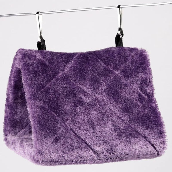 Pet Bird Parrot Parakeet Budgie Warm Hammock Cage Hut Tent Bed Hanging Cave AU