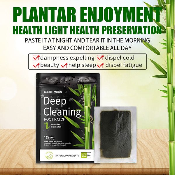 100 Pack Detox Foot Patches Pads Natural plant Toxin Removal 100 Sticky Adhesive - Lets Party