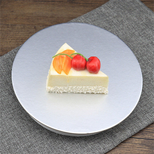 6-8-10 inch Cake Board Siliver Round Thick Cake Boxes Boards Party Wedding AU