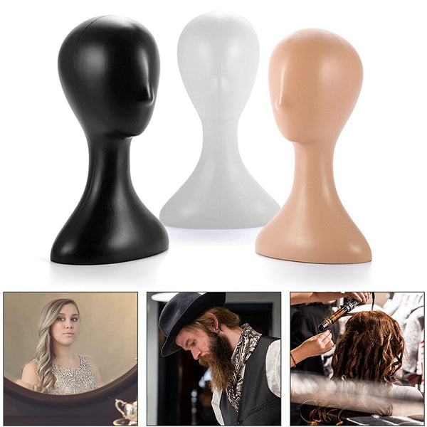 Men Women Mannequin Head Stand Model Wig Hat Scarf Display Foam Manikin
