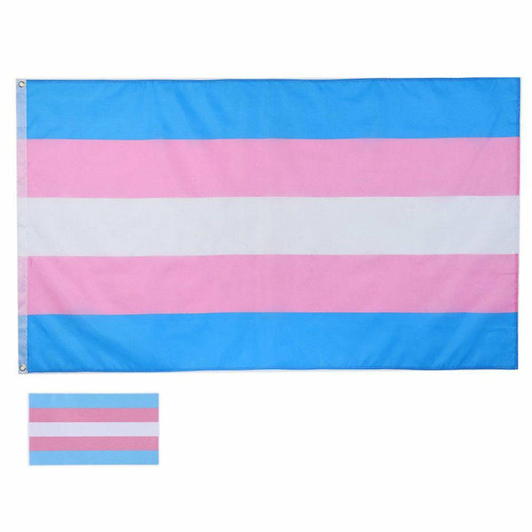 150x90cm LGBT Transgender Flag Gay Lesbian Pride Festival Parade Mardi Gras Big