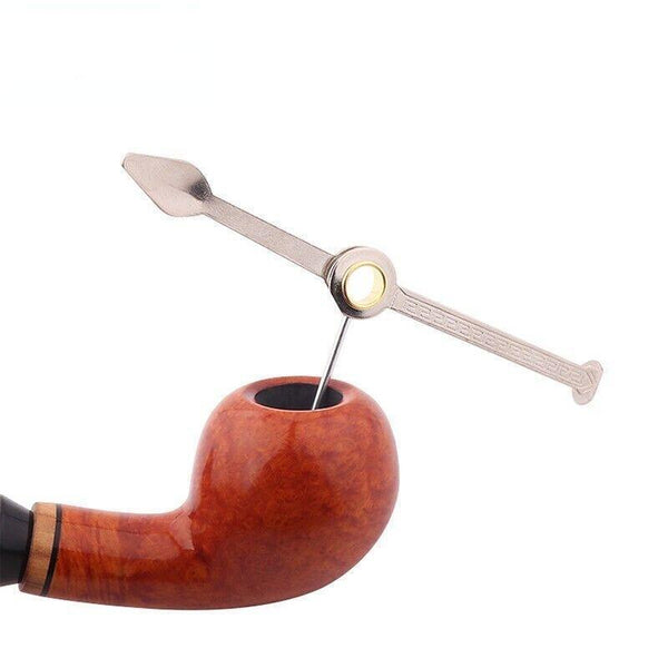 3 in1 Stainless Steel Smoking Tobacco Pipe Cleaner Cleaning Tool Multifunctional