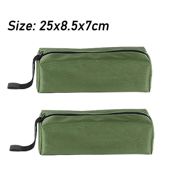 2X Tool Storage Bag Spanner Wrench Zip Pocket Organizer Carry Case Mini Pouch AU