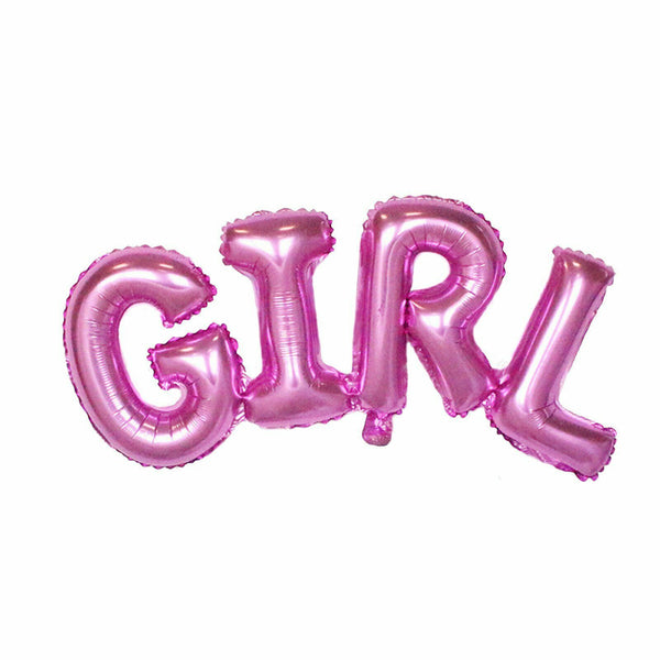 BABY BOY BABY GIRL Foil Balloons Baby Shower Birthday Party Decoration - Lets Party
