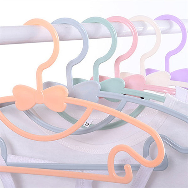 Kids Plastic Hangers Baby Clothes Hanger Coloured Children Coat Hangers