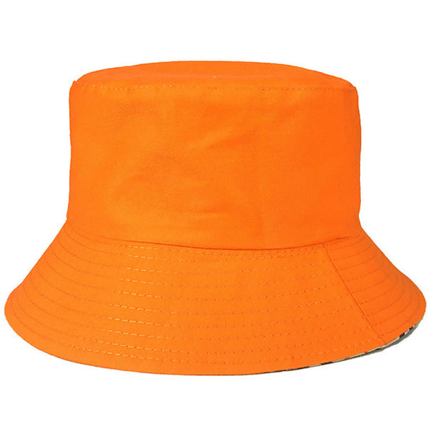Women Men Bucket Hat Unisex Cap Cotton Fishing Hiking Camping Outdoor Sun Beach