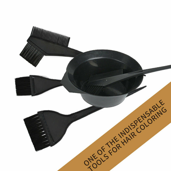 22Pcs Dye Hair Tools Coloring DIY Coloring Hairdressing Tool Kit Brush Comb Bowl