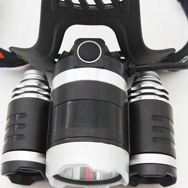 100000LM Rechargeable Headlamp 3T6 XML LED Headlight  Head Torch Flashlight AU