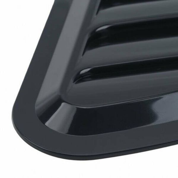 2PCS Universal Car Decorative Air Flow Intake Scoop Turbo Bonnet Vent Cover Hood