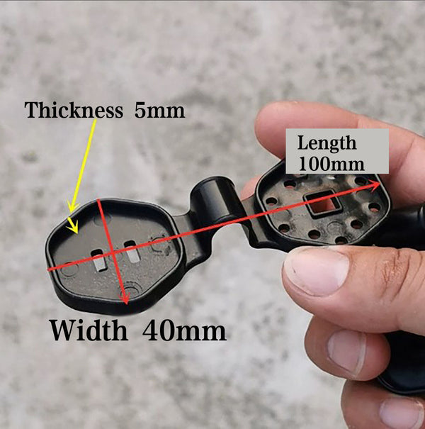 Shade Cloth Plastic Clips Round Plastic Black Clips for Sun Shade Kit