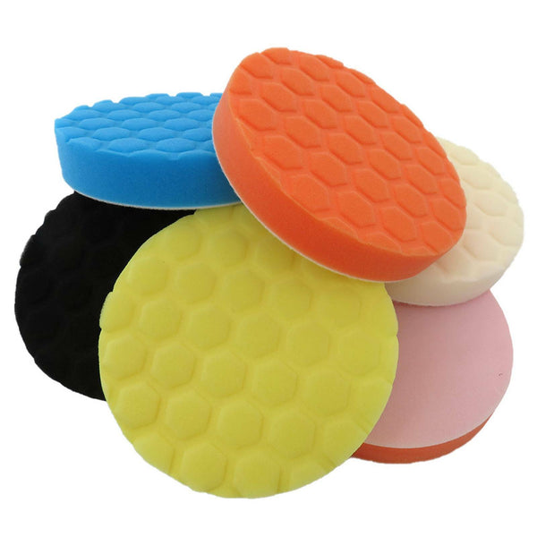 10x150mm Sponge Polishing Pads 6 inch Waxing Buffing Buffer Set for Car Polisher