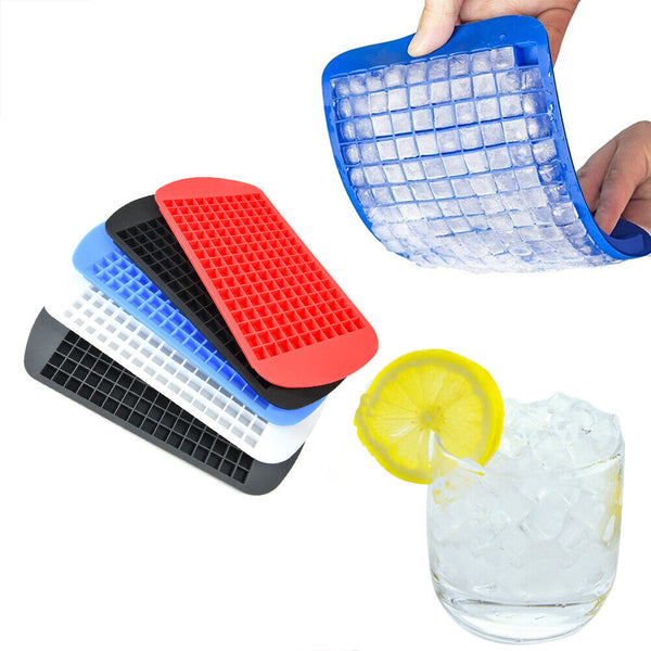 160 Grids Frozen Cubes Silicone Mould Mini Bar Ice Cube Tray Ice Maker Mold Tool