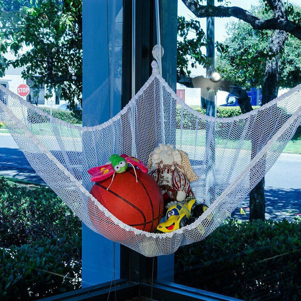 2x Soft Large Toy Hammock Mesh Net Bedroom Nursery Storage Toys Teddy Bear AU