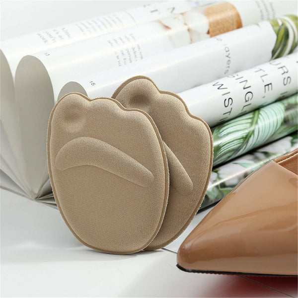 4pairs Memory Foam Half Insoles Cushion Shoe Insole Heel Pads Inserts Heel Women