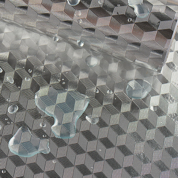 Rolls Oil Proof Foil Sticker Wallpaper Kitchen Wall Self Adhesive Waterproof