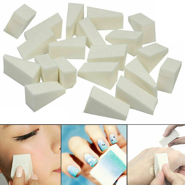 Makeup Sponge Cosmetic Wedge Nail Art Latex Blend Foundation Contour Facial Puff