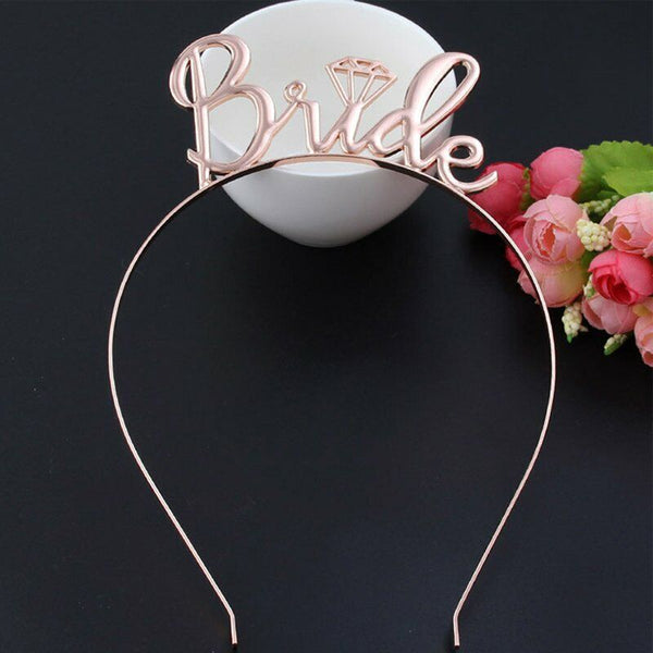 One Set Bride To Be Sash & Tiara Crown Bridal Shower Hen Night Party Decoration