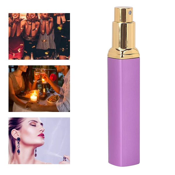 12ml Travel Portable Pump Spray Mini Perfume Atomiser Refillable Scent Bottle AU