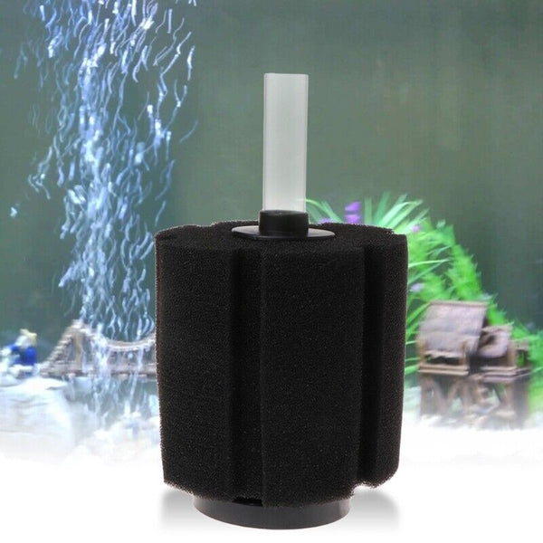 4PCS Aquarium Biochemical Foam Filtration Air Pump Fish Tank Sponge Filter AU