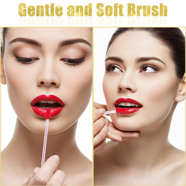 200X Disposable Glitter Lip Brushs Lip Wands Gloss Wand Lipstick Brushes New AU