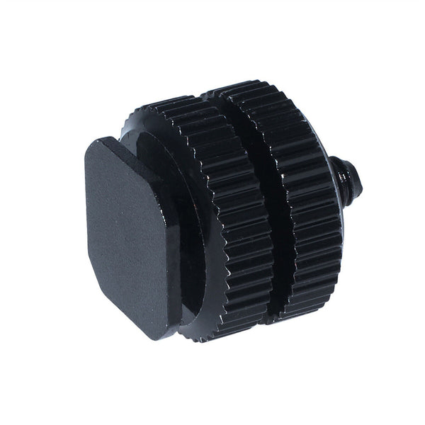 SmallRig DSLR Camera Cold Shoe Adapter - 2PCS Shoe Mount Adapter with 1/4 Screws