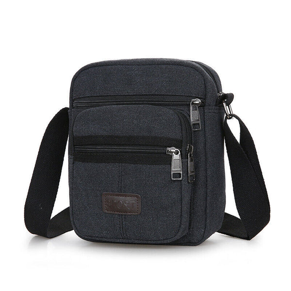 Retro Men's Canvas Shoulder Messenger Bag Crossbody Satchel Travel Man's Bags AU