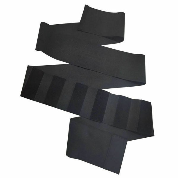 Slimming Bandage Wrap Lumbar Waist Support Sauna Belt Trimmer Body Shape AU