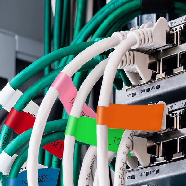 150X A4 Network Fiber Cable Label sticker Self-adhesive WaterProof Printable