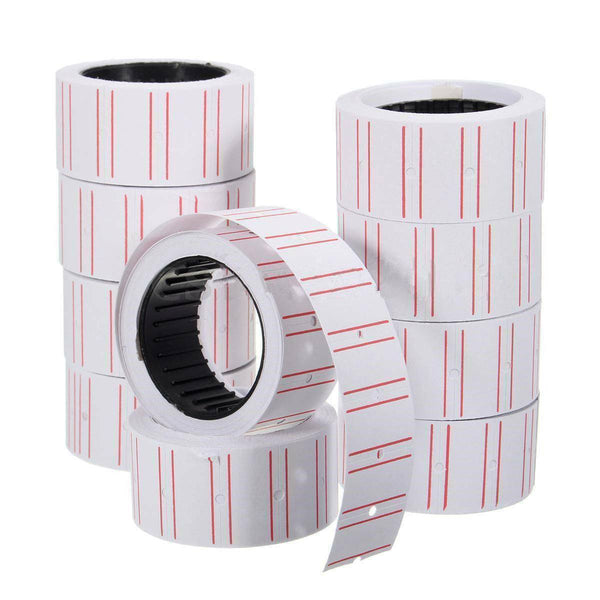 Price Tag Gun Labels Tags Rolls Sticker Pricing Tagging MX5500 800 Labels / Roll