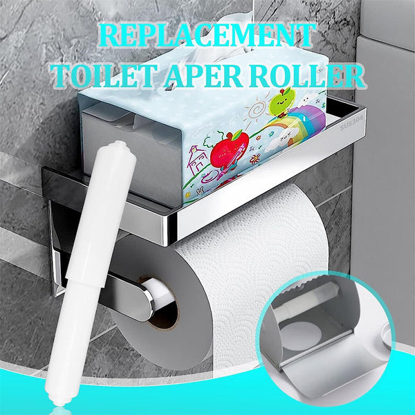 Toilet Roll Holder Insert Bathroom Washroom Fitting Spindle Spring Loaded