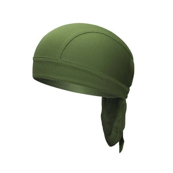 Durag Bandanna Cap Cycling Head Wraps Skull Cap Scarves Caps Motorcycle Sports