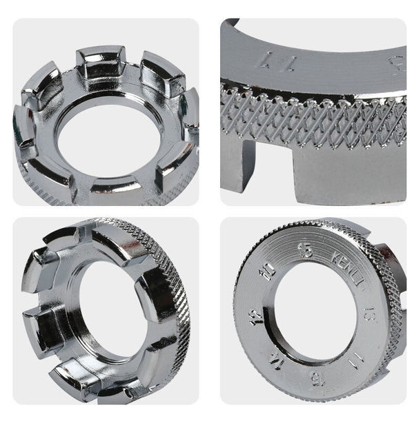 Spoke Wrench Steel Bicycle Bike Adjuster Repair Tool Wheel Spanner Vehicle Ring