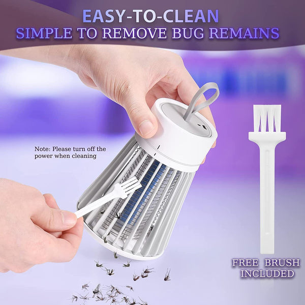 Electric LED UV Mosquito Trap Killer Lamp Insect Catcher Fly Bug Zapper Mozzie