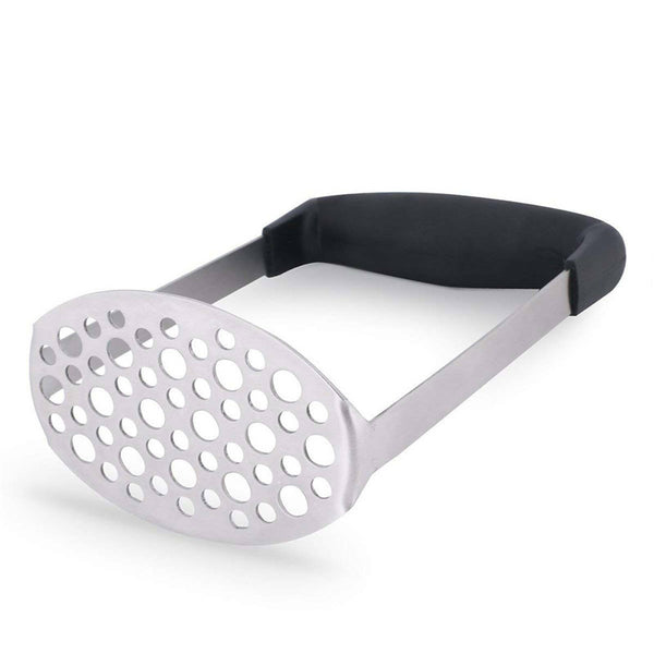 1-2x Kitchen Potato Masher Stainless Steel Vegetable Potatoe Press Crusher Tool