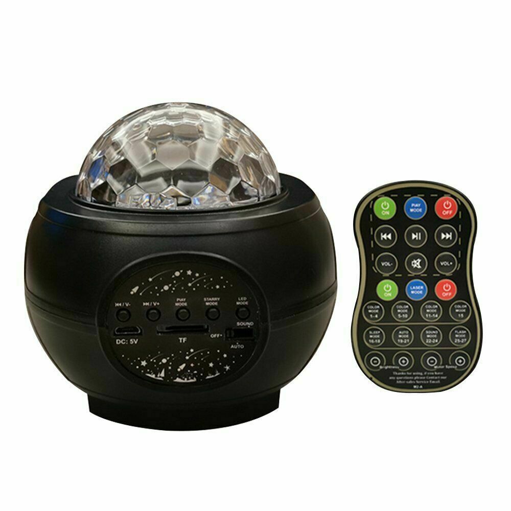 Galaxy Starry Night Lamp LED Star Projector Night Light Ocean Wave Projector KC - Lets Party