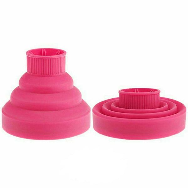 Silicone NEW Hair Dryer Universal Travel Professional Salon Foldable Diffuser  - Lets Party