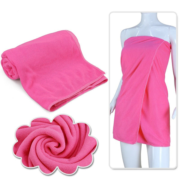 70x140cm Microfiber Bath Beach Towel Gym Sport Footy Travel Yoga Swimming Drying - Lets Party