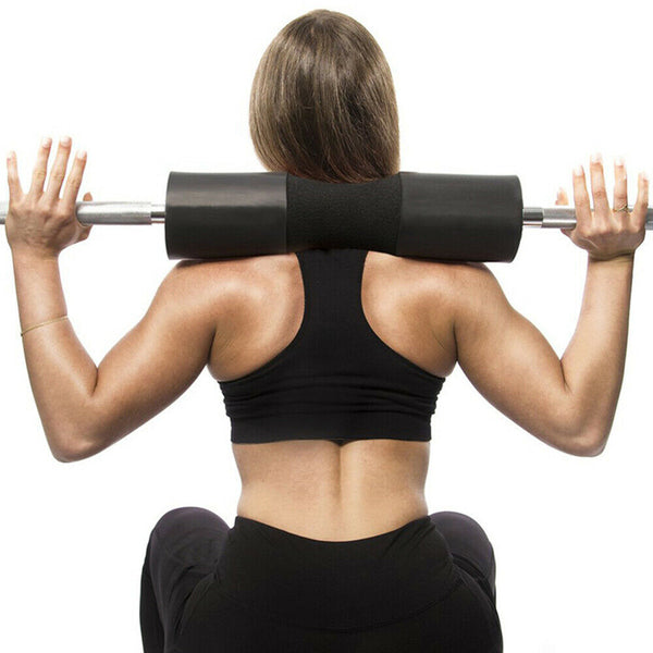 Olympic Fitness Weights Barbell Pad Squat Bar Shoulder Support Gym Weightlifting - Lets Party