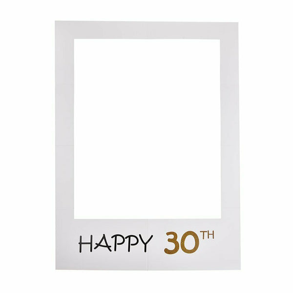 18th 30th 40th Photo Booth Props Picture Frame Wedding Birthday Party Decoration - Lets Party