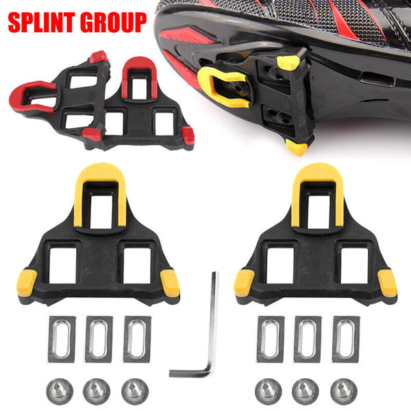 2x Shoes Road Self-locking Bike Cycling Pedal Cleats Set For SM-SH11 SPD-SL AU