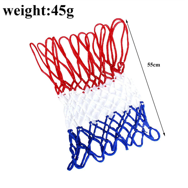 Standard Basketball Net Hoop Rim Hoop Goal Replacement Heavy Duty Mesh 12 Loops