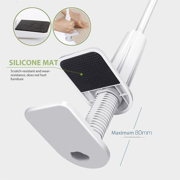 Mobile Phone Flexible 360° Clip Mount Stand Holder Bed Desktop Bracket Clamp AUS