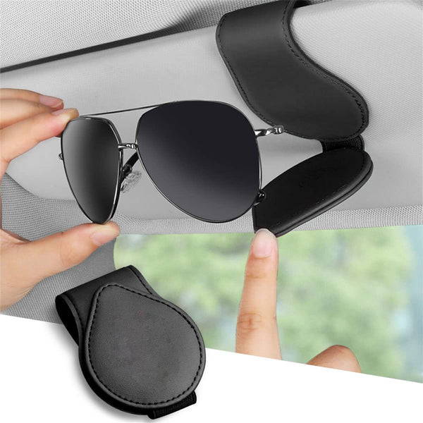 Car Vehicle Accessory Sun Visor Sunglasses Eye Glasses Card Pen Holder Clip Craf
