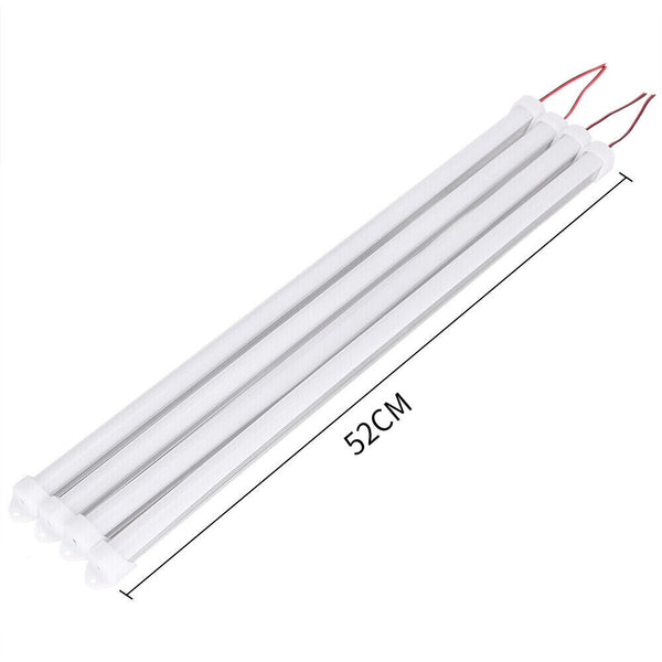 4x LED strip lights Bar Car 12V caravan boat fishing camping light Interior lamp - Lets Party
