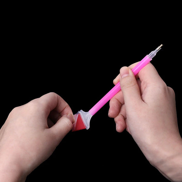 100x Embroidery Storage Box Cross Stitch Diamond Painting Glue Clay Drilling Mud